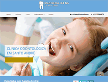 Tablet Screenshot of dentistas24hs.com